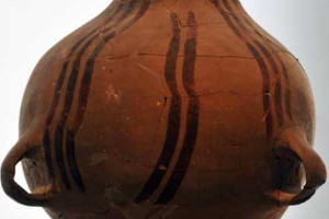 An artifact found at Dikili Tash-site